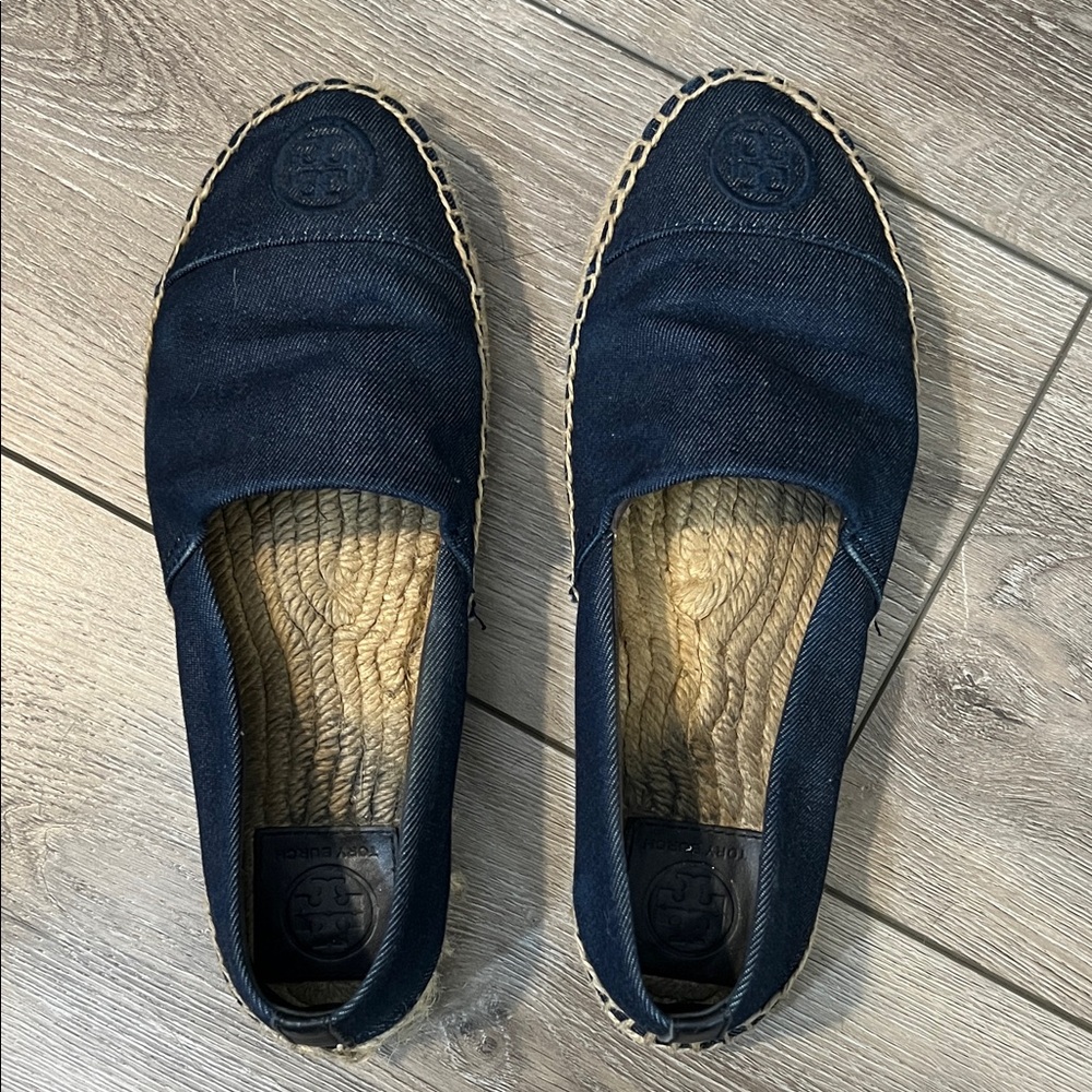 Tory Burch Denim Espadrilles